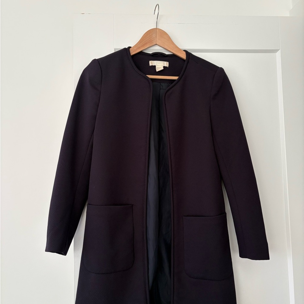 Outerwear Jacket Dark Blue Women's Coat